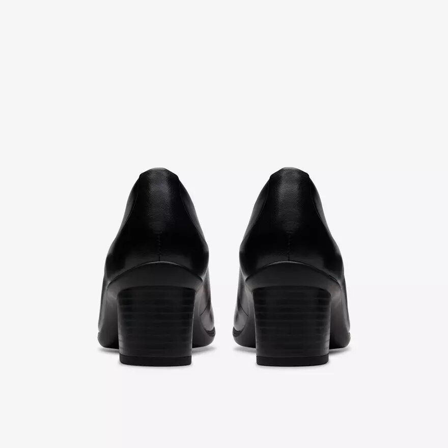 Shaya Poppy zwarte leren pumps voor dames Shaya Poppy zwarte leren pumps voor dames
