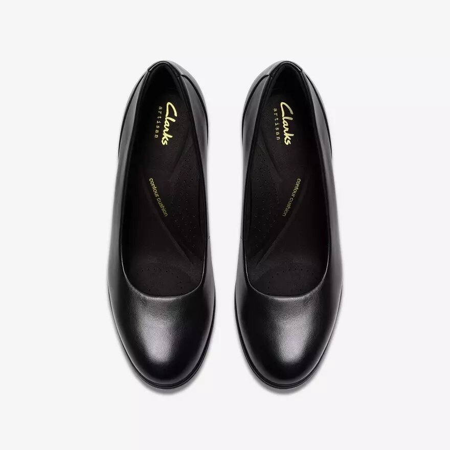 Shaya Poppy zwarte leren pumps voor dames Shaya Poppy zwarte leren pumps voor dames