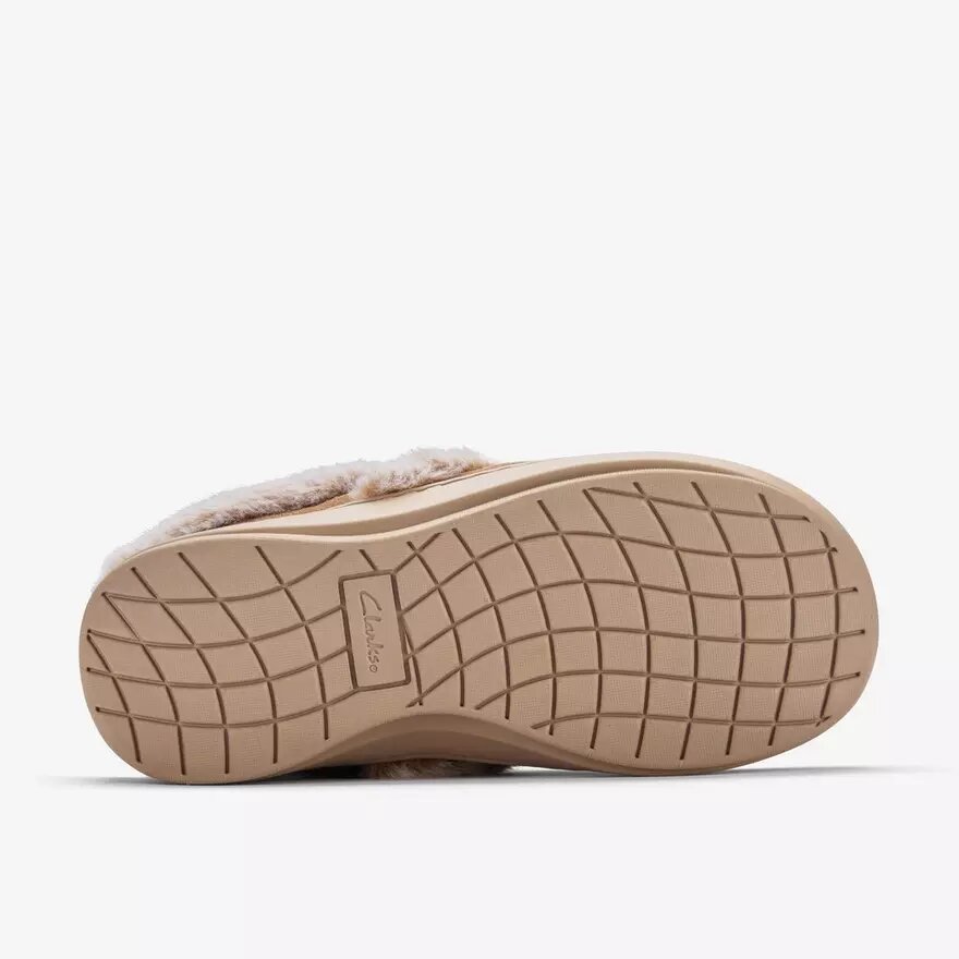 Sklyar Rhode cognackleurige slippers voor dames Sklyar Rhode cognackleurige slippers voor dames