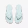 Solevana Post teenslippers voor dames in zeeschuimgroen Solevana Post teenslippers voor dames in zeeschuimgroen