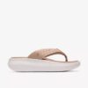 Solevana Post zandkleurige Flip-flops voor dames Solevana Post zandkleurige Flip-flops voor dames
