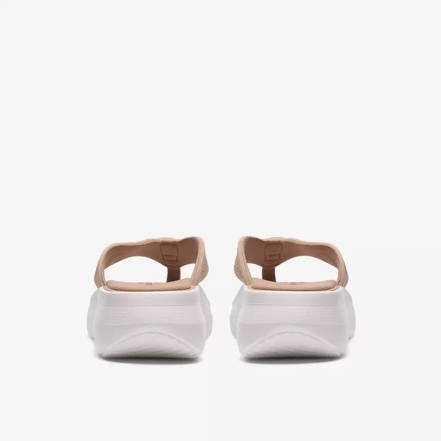 Solevana Post zandkleurige Flip-flops voor dames Solevana Post zandkleurige Flip-flops voor dames