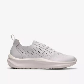 Solevana-Sneakers voor dames, wit leer