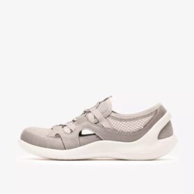 Solevana Step lichtgrijze Slip-ons voor dames Solevana Step lichtgrijze Slip-ons voor dames