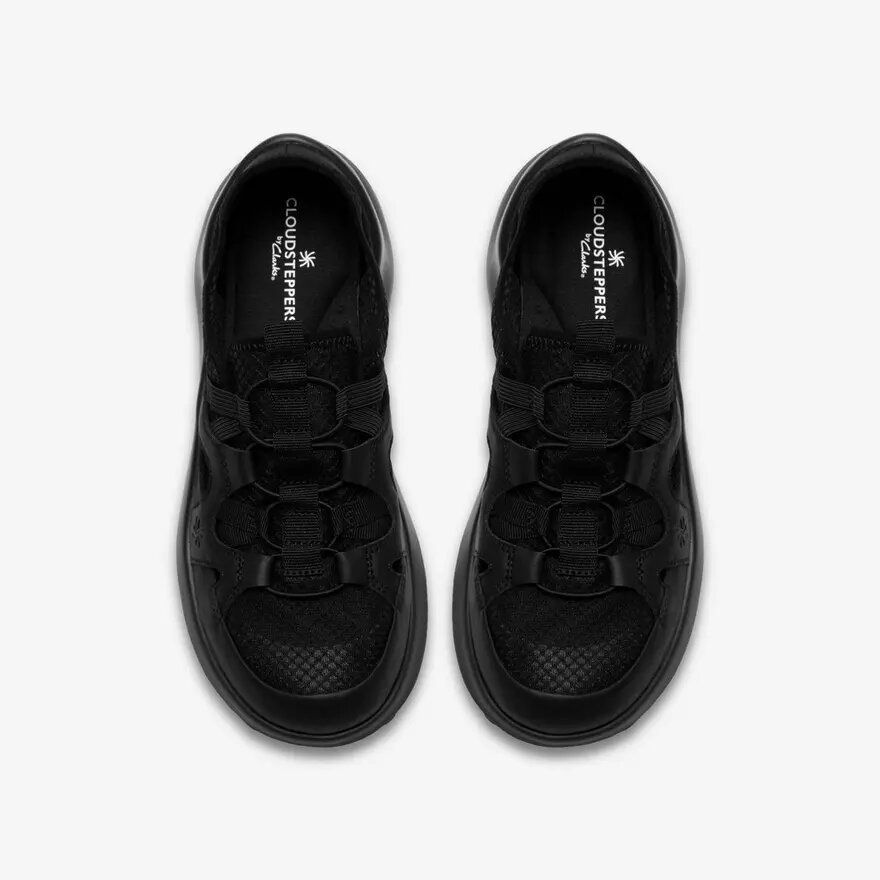 Solevana Step zwarte Slip-ons voor dames Solevana Step zwarte Slip-ons voor dames