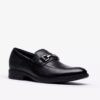 Steadwell Bit herenloafers van zwart leer Steadwell Bit herenloafers van zwart leer