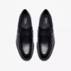 Steadwell Bit herenloafers van zwart leer Steadwell Bit herenloafers van zwart leer