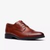 Steadwell Cap heren-Oxfords van donkerbruin leer Steadwell Cap heren-Oxfords van donkerbruin leer