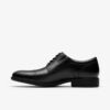Steadwell Cap heren-Oxfords van zwart leer Steadwell Cap heren-Oxfords van zwart leer