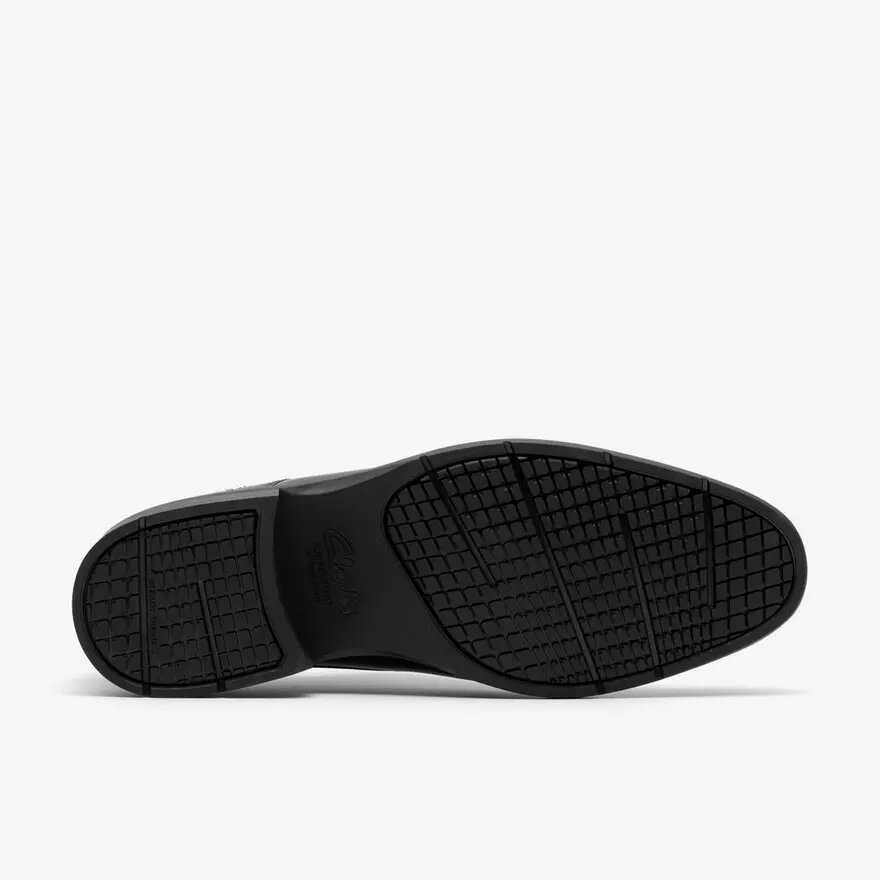 Steadwell Cap heren-Oxfords van zwart leer Steadwell Cap heren-Oxfords van zwart leer