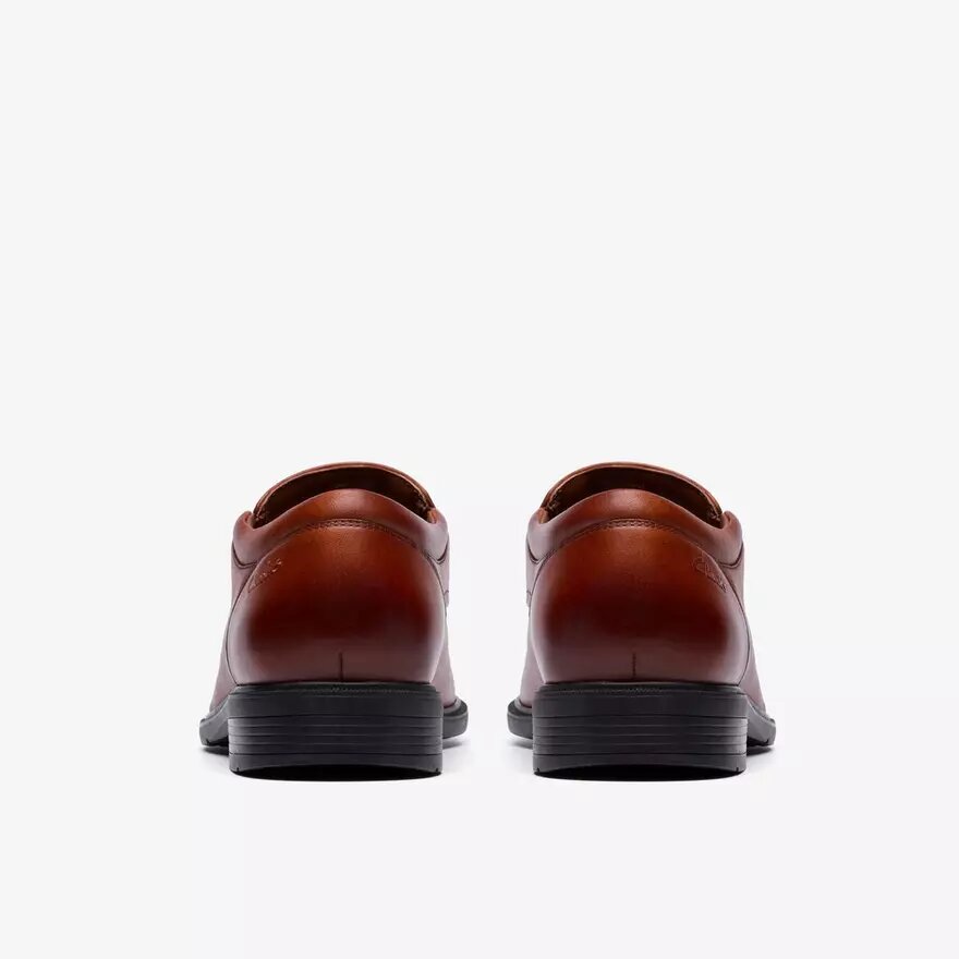 Steadwell Step herenloafers van donkerbruin leer Steadwell Step herenloafers van donkerbruin leer