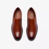 Steadwell Step herenloafers van donkerbruin leer Steadwell Step herenloafers van donkerbruin leer