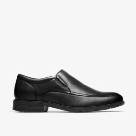 Steadwell Step herenloafers van zwart leer