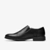 Steadwell Step herenloafers van zwart leer