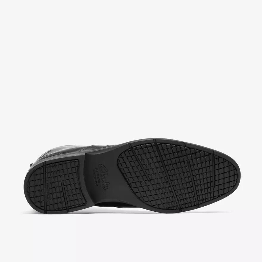 Steadwell Zip herenlaarzen van zwart leer Steadwell Zip herenlaarzen van zwart leer