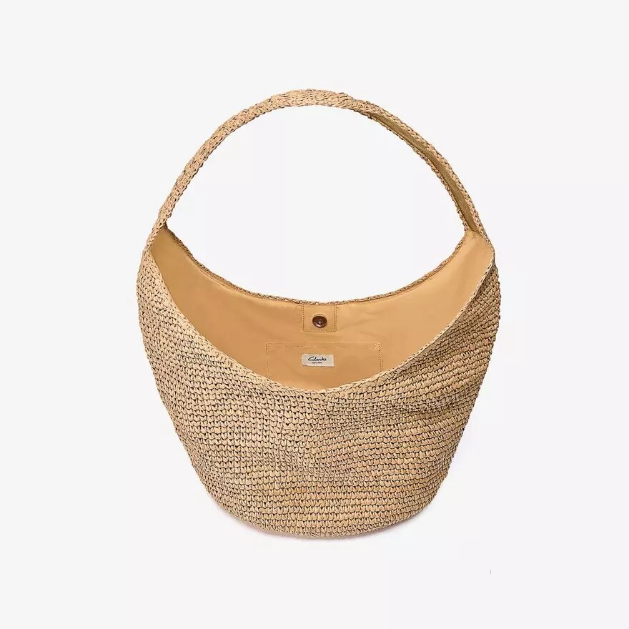 Talia stro-tas voor dames, naturel Talia stro-tas voor dames, naturel