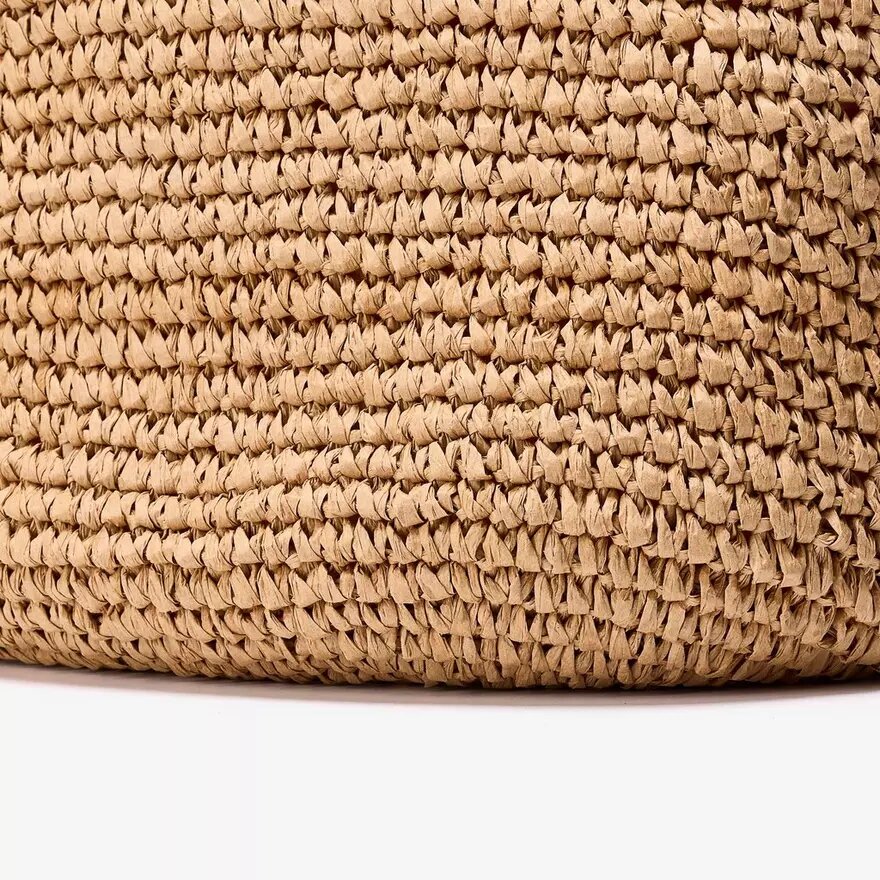 Talia stro-tas voor dames, naturel Talia stro-tas voor dames, naturel