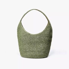 Talia stro-tassen voor dames, groen