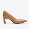 Tammitha Eve beige leren pumps voor dames