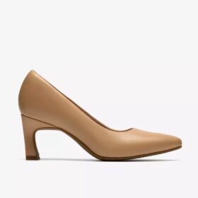 Tammitha Eve beige leren pumps voor dames