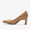 Tammitha Eve beige leren pumps voor dames