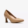 Tammitha Eve beige leren pumps voor dames