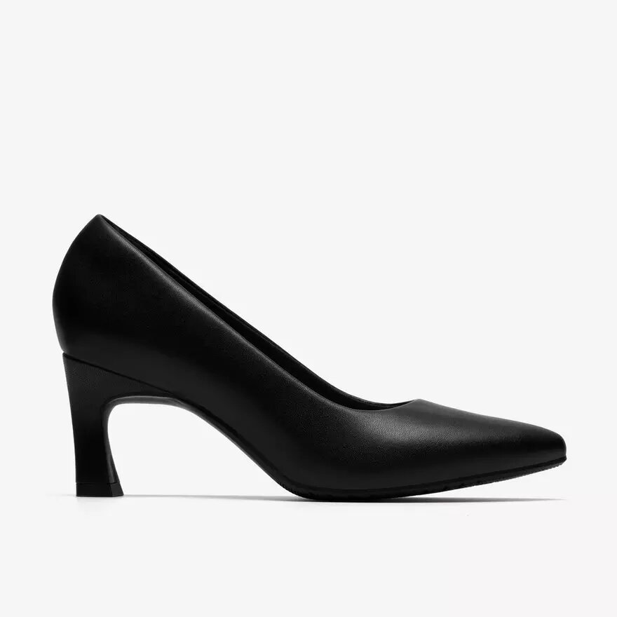 Tammitha Eve zwarte leren pumps voor dames Tammitha Eve zwarte leren pumps voor dames