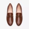 Tamna Iris loafer voor dames van bruin leer Tamna Iris loafer voor dames van bruin leer
