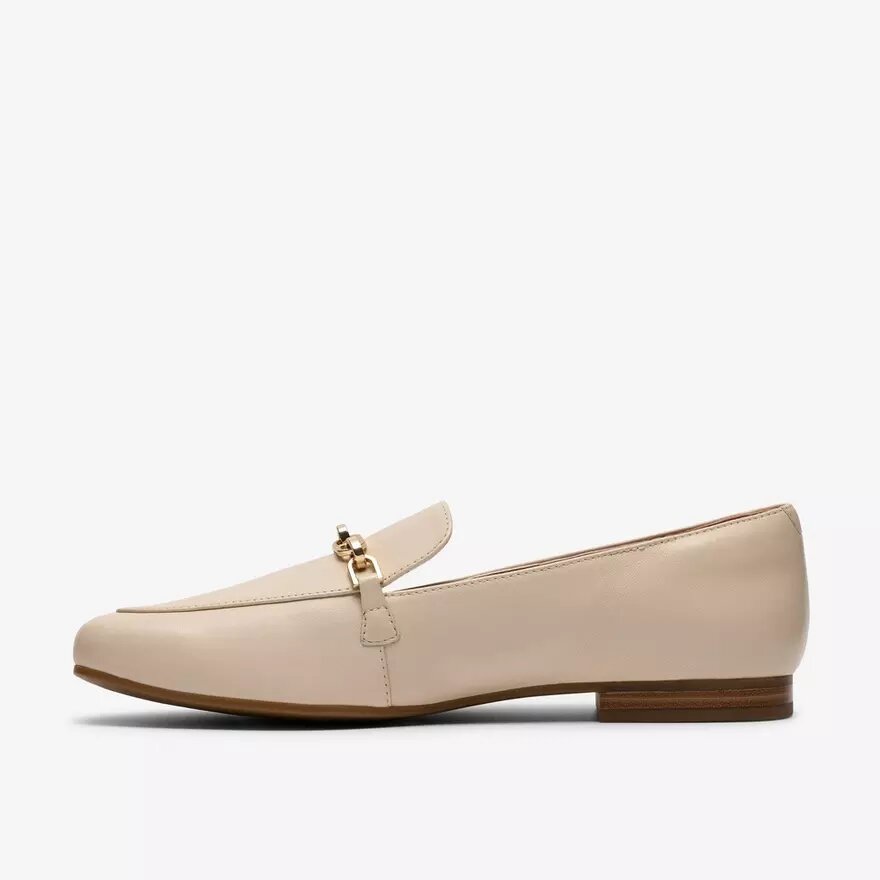 Tamna Iris witte leren loafer voor dames Tamna Iris witte leren loafer voor dames