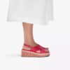 Tessiah Cross2 roze Wedges voor dames Tessiah Cross2 roze Wedges voor dames