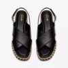Tessiah Cross2 zwarte Wedges voor dames Tessiah Cross2 zwarte Wedges voor dames