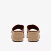 Tessiah Mule2 bruine leren Wedges voor dames Tessiah Mule2 bruine leren Wedges voor dames