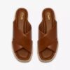 Tessiah Mule2 bruine leren Wedges voor dames Tessiah Mule2 bruine leren Wedges voor dames