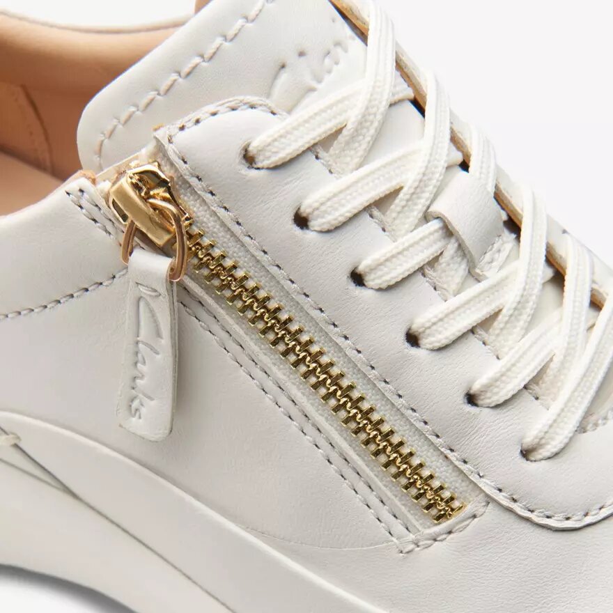 Tivoli Zip off witte leren Sneakers voor dames Tivoli Zip off witte leren Sneakers voor dames