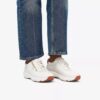 Tivoli Zip off witte leren Sneakers voor dames Tivoli Zip off witte leren Sneakers voor dames