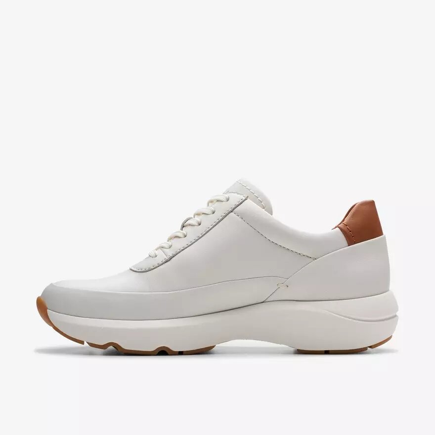 Tivoli Zip off witte leren Sneakers voor dames Tivoli Zip off witte leren Sneakers voor dames