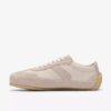 Tor Low off-white suède veterschoenen voor dames