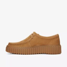 Torhill Bee lichtbruine nubuck-Mocassins voor dames, VS