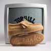 Torhill Bee lichtbruine nubuck-Mocassins voor dames, VS