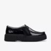 Torhill Bee zwarte lakleren Wallabee voor dames Torhill Bee zwarte lakleren Wallabee voor dames