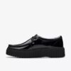 Torhill Bee zwarte lakleren Wallabee voor dames Torhill Bee zwarte lakleren Wallabee voor dames