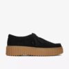 Torhill Bee zwarte suède Mocassins voor dames (VS)