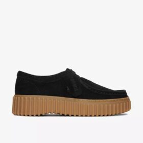 Torhill Bee zwarte suède Mocassins voor dames (VS)