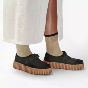 Torhill Bee zwarte suède Mocassins voor dames (VS)
