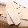 Torhill Boat crèmekleurige nubuck bootchoenen voor dames