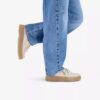 Torhill Boat crèmekleurige nubuck bootchoenen voor dames