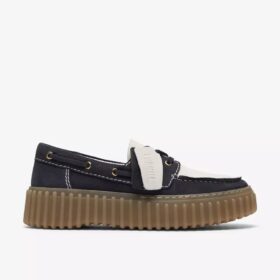 Torhill Boat Navy-combinatiebootchoenen voor dames