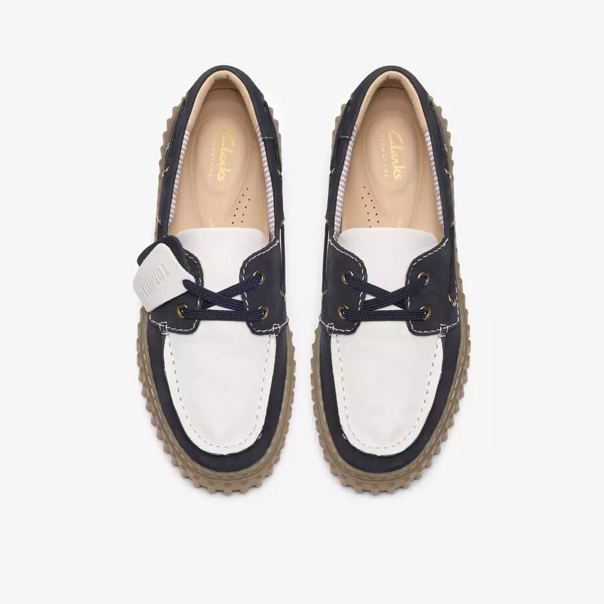 Torhill Boat Navy-combinatiebootchoenen voor dames Torhill Boat Navy-combinatiebootchoenen voor dames