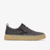 Torhill Lace herenschoenen van donkergrijs nubuck