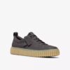 Torhill Lace herenschoenen van donkergrijs nubuck